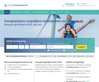 Energieleveranciers.nl(Dé) Screenshot