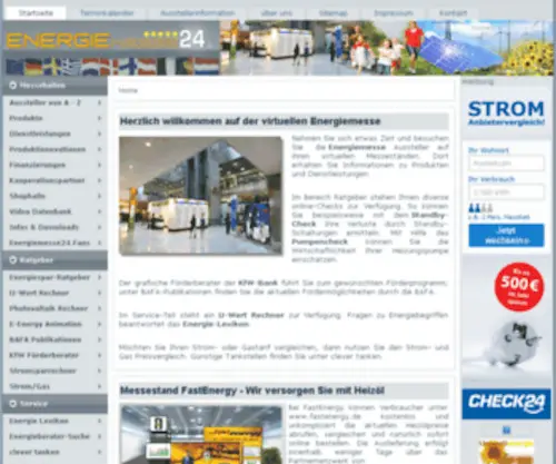 Energiemesse24.de(Energieeinsparung) Screenshot