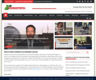 Energieportal.org(Das Videoportal der Energiewirtschaft) Screenshot