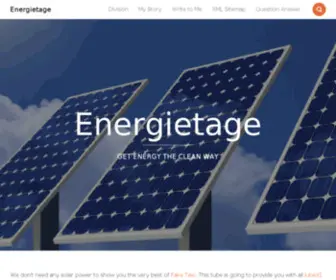 Energietage.com(Messe bioenergie) Screenshot