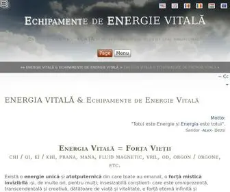Energievitala.ro(ENERGIE VITALĂ) Screenshot