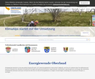 Energiewende-Oberland.de(Energiewende Oberland) Screenshot