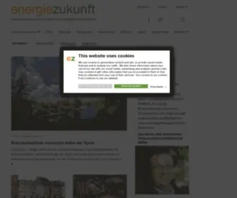 Energiezukunft.eu(Nachrichten, Meinungen, Hintergründe) Screenshot