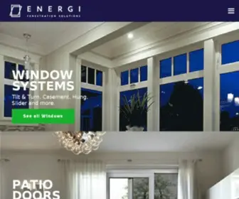 Energifenestration.com(ENERGI Fenestration Solutions) Screenshot