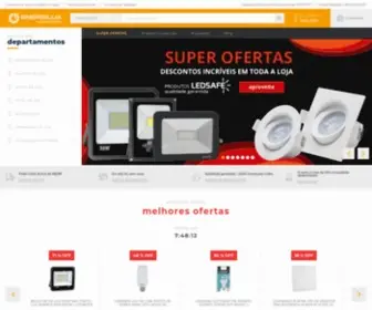 Energilux.com.br(Loja de LEDs) Screenshot