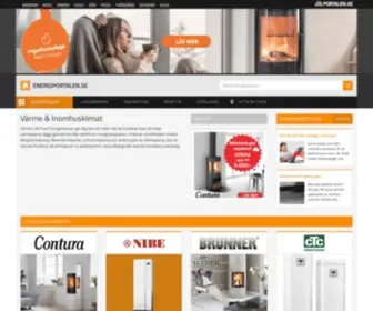 Energiportalen.se(Allt om uppvärmning till ditt hus) Screenshot