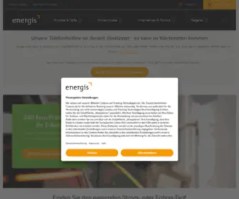 Energis.de(Stromanbieter & Gasanbieter fürs Saarland) Screenshot