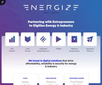 Energize.vc(Energize Ventures) Screenshot