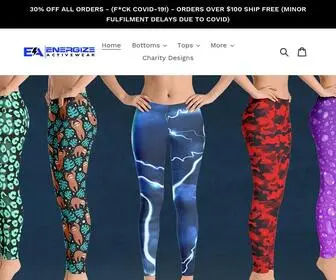 Energizeactivewear.com(Energize Activewear) Screenshot