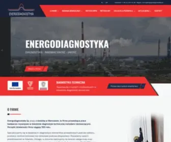 Energodiagnostyka.pl(Badania nieniszczące) Screenshot