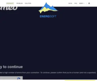 Energsoft.com(Predictive Battery Analytics Software) Screenshot