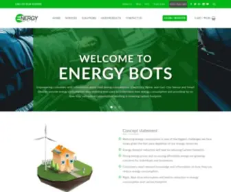Energy-Bots.com(EnergyBots IoT solutions) Screenshot