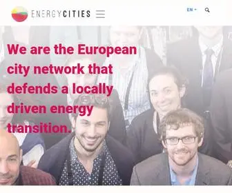 Energy-Cities.eu(Energy Cities) Screenshot
