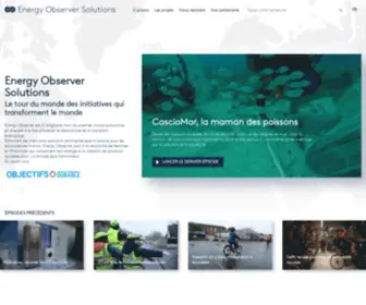 Energy-Observer.media(Energy Observer Solutions) Screenshot