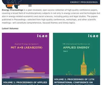 Energy-Proceedings.org(Energy Proceedings) Screenshot