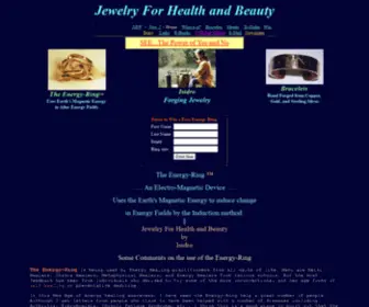 Energy-Ring.com(Energy Healing copper) Screenshot