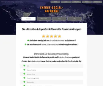 Energy-Social-Software.eu(Der Autoposter für automatisches erstellen von Beiträgen in FB) Screenshot