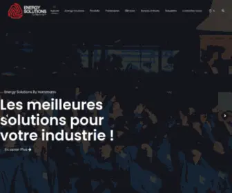 Energy-Solutions.tn(Equipements industriels en Tunisie) Screenshot