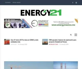 Energy21.com.mx(Energy 21) Screenshot