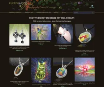 Energyartistjulia.com(Energy Jewelry) Screenshot