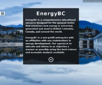 Energybc.ca(Energy British Columbia) Screenshot