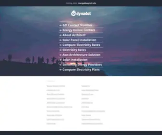 Energyblueprint.info(Energy Blue Print team) Screenshot
