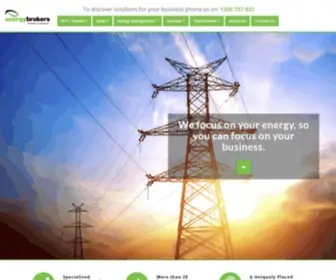 Energybrokers.com.au(Energy Brokers) Screenshot