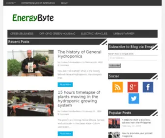 Energybyte.com(Energybyte) Screenshot