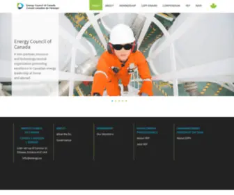 Energy.ca(Energy Council of Canada) Screenshot