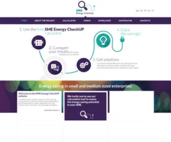 Energycheckup.eu(Home ) Screenshot