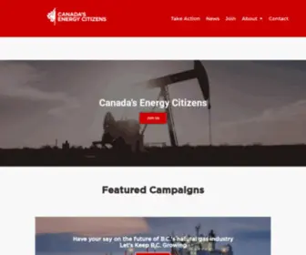 Energycitizens.ca(Energycitizens) Screenshot