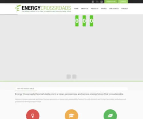 Energycrossroads.org(Danish NGO on sustainability) Screenshot