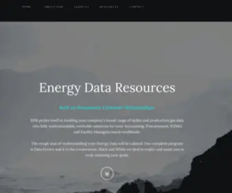 Energydataresources.com(Energy Data Resources EDR) Screenshot