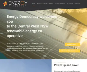 Energydemocracy.net(Energy Democracy) Screenshot