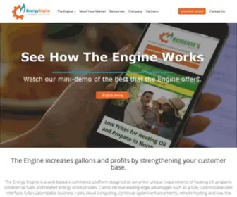 Energyengineus.com(The Energy Engine) Screenshot