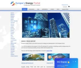 Energy.eu(Europe's Energy Portal) Screenshot