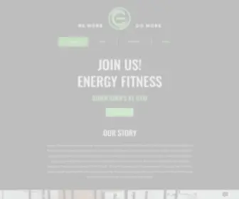 Energyfitness247.com(Energy Fitness) Screenshot