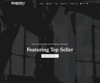 Energyfitwear.com(Active & Compression Wear For Men & Women) Screenshot