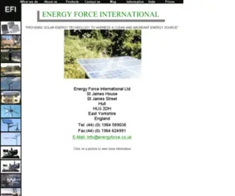 Energyforce.co.uk(EFI Ltd) Screenshot