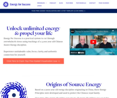 Energyforsuccess.com(energyforsuccess) Screenshot