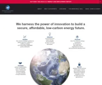 Energyfuturesinitiative.org(EFI) Screenshot