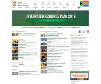 Energy.gov.za(Department Of Energy) Screenshot