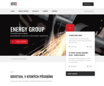 Energygroupas.sk(Energy Group) Screenshot
