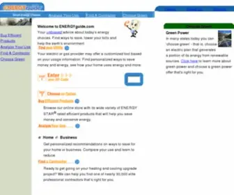 Energyguide.com(Lower Your Energy Bills) Screenshot