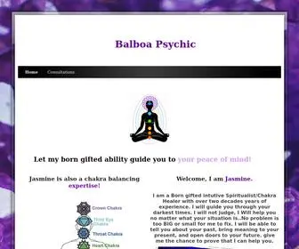 Energyhealerjasmine.com(Balboa Psychic) Screenshot