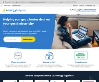 Energyhelpline.com(Energy Comparison) Screenshot