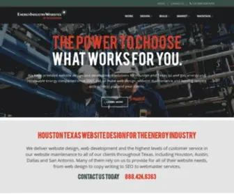 Energyindustrywebsites.com(Energy Industry Website Design) Screenshot