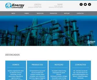 Energylatamcorp.com(Energy Lider) Screenshot