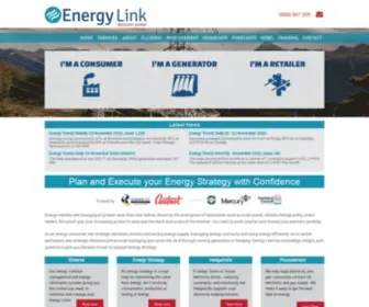 Energylink.co.nz(Plan and Execute your Energy Strategy with Confidence) Screenshot