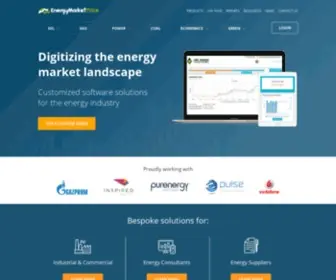 Energymarketprice.com(The energy portal) Screenshot